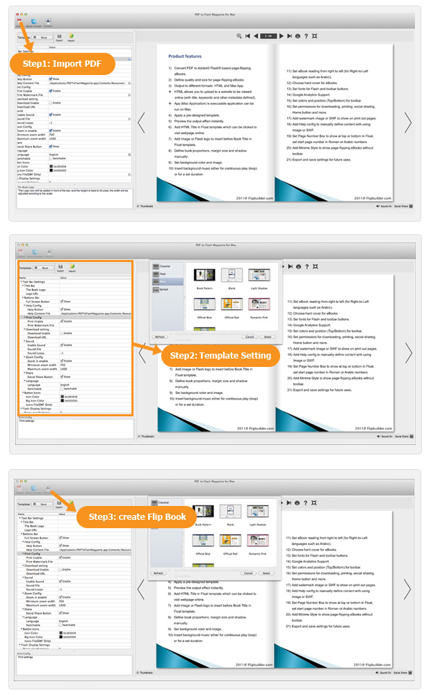 steps_pdf_to_flipping_book_mac