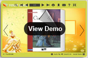 cinderella templates for pdf to flipping book pro-demo