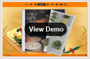 delicacy templates for flip book-demo
