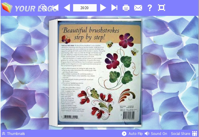 petal templates for PDF to Flipping book Pro